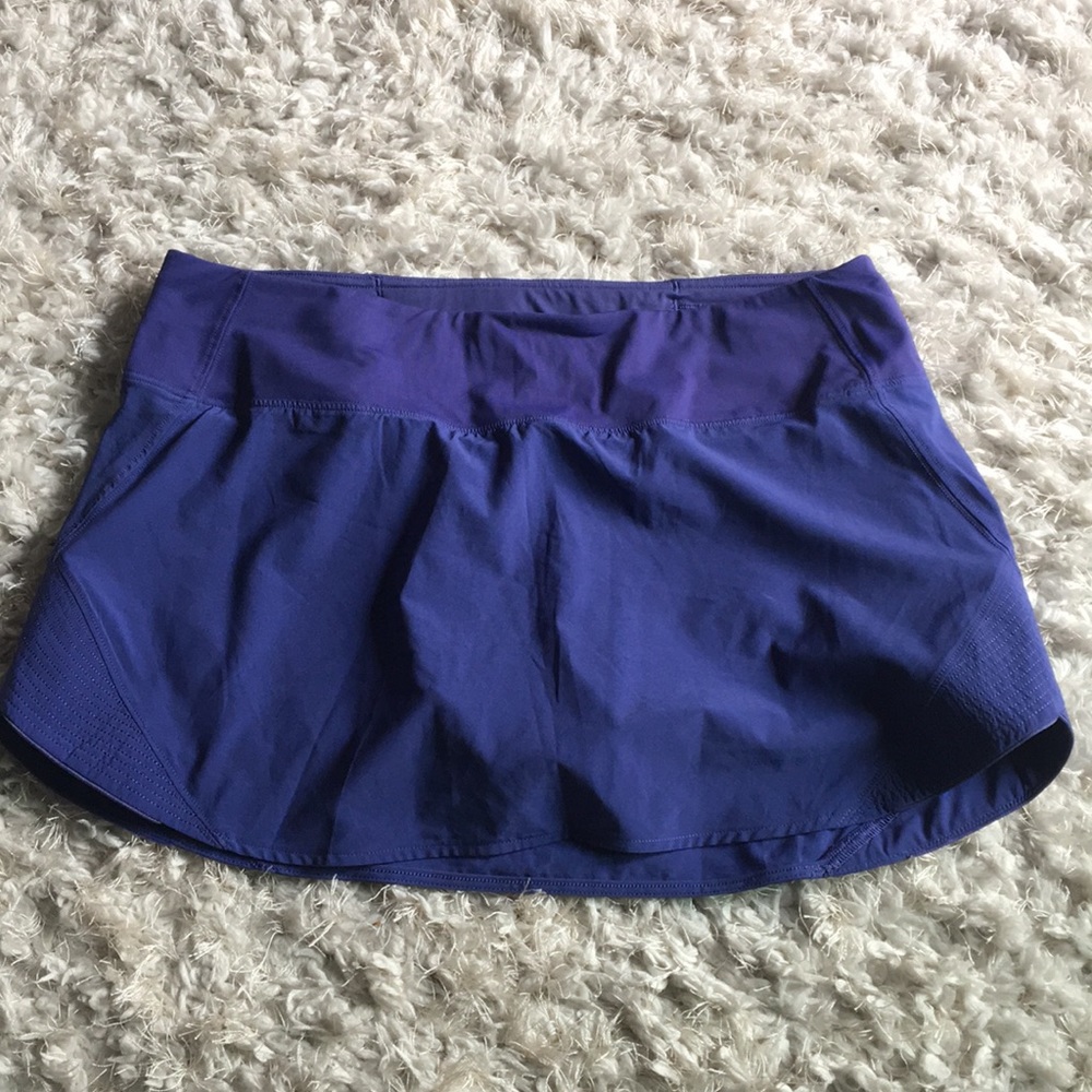 Periwinkle Lululemon skort